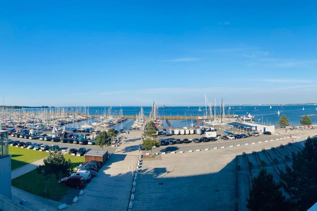 Panoramablick Und Den Strand Direkt Vor Der Tuer Leilighet Kiel Eksteriør bilde