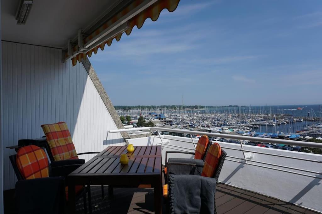 Panoramablick Und Den Strand Direkt Vor Der Tuer Leilighet Kiel Eksteriør bilde